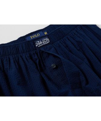 【未使用に近い】POLO Ralph Lauren メンズ　シアサッカーパンツS シアサッカートランクス 前開き RM4ーB104 | POLO RALPH LAUREN